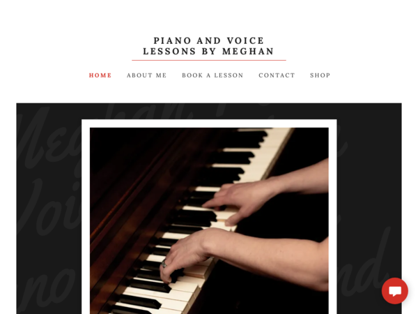 Meghan Piano and Voice