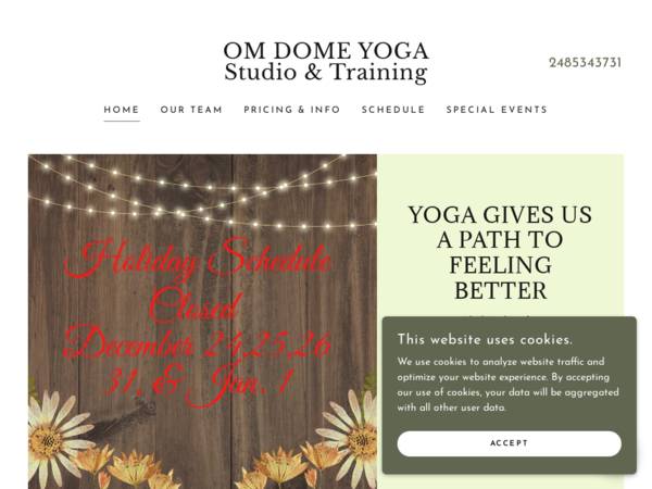 Om Dome Yoga Studio & Training