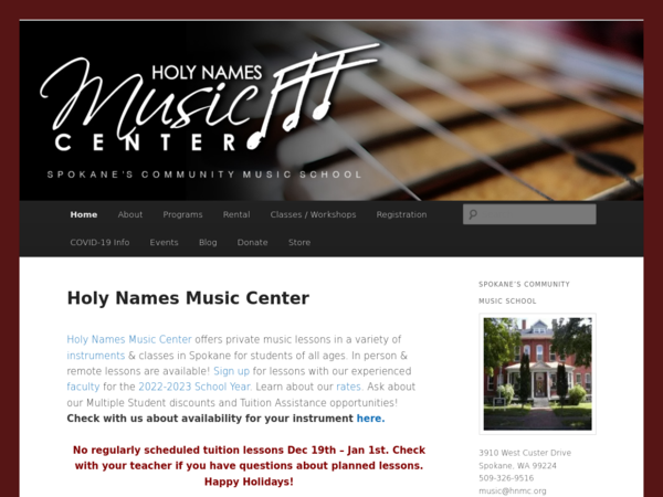 Holy Names Music Center