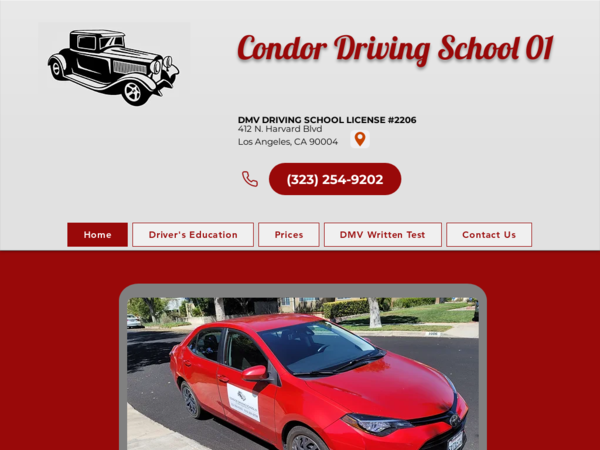 Condor Driving School 01