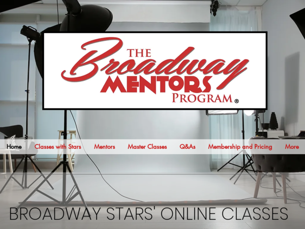 The Broadway Mentors Program
